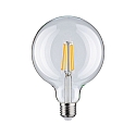Paulmann LED Filament Globelampe G125, E27, 9W, 2700K, 1055lm, dimbar, klar