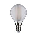 Paulmann LED Filamentlampe Tropfenform E14, 5,9W, 2700K, 806lm, dimmbar, matt