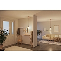 Paulmann lamp Edison pear shape ST64 WHITE LAMPION ST64 E27 4,3W 400lm 3000K CRI >80 dimmable