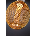 Paulmann LED filament lamp METALLIC GLOW GLOBE SPIRAL switchable E27 4,2W 200lm 1800K CRI >80 