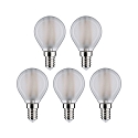 Paulmann LED drop lamp set of 5 E14 5W 470lm 4000K CRI 80-89