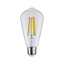Paulmann LED Edison-Filament ECO-LINE ST64, E27, 4W 3000K 840lm, schaltbar, klar