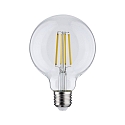 Paulmann filament lamp globe ECO-LINE G95 switchable G95 clear E27 4W 840lm 4000K 360� CRI >80  clear