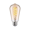 Paulmann LED Smart Home Filamentlampe ZigBee ST64, Tunable White, 230V, E27, 7,5W, 2200-5500K, 600lm, dimmbar, gold