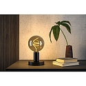 Paulmann LED Filament-Globelampe FLOATING SHINE G125 V1, 230V, E27, 4W 1800K 150lm, 3-step dimmbar, Rauchglas
