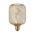 Paulmann LED filament lamp METALLIC GLOW CYLINDER 3-STEP DIM E27 4W 180lm 1800K CRI >80 dimmable
