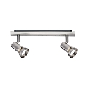 Paulmann Spot Teja 2 flames nickel satined, excl. Lamp, max. 10W GU10