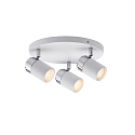 Paulmann Paulmann Spot Zyli 3 flames rondelle white/chrome, excl. Lamp, max. 10W GU10