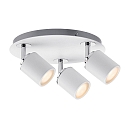 Paulmann Paulmann Spot Tube 3 flames white/chrome, excl. Lamp, max. 10W GU10