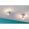 Paulmann wall luminaire CAROLINA 1 flame GU10 IP44, chrome 