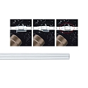 Paulmann Zubeh�r f�r LED Strip Direkt-Verbinder YOUR LED - Spritzschutz-Schrumpfschlauch WATER PROTECTION, 15cm / 14mm, transparent
