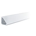 DELTA Profile with diffuser, 100cm, anodized / satin aluminum