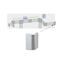 Paulmann Accessories DUO Profile End cap, set of 2, aluminum matt