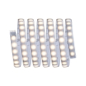 LED Strip MaxLED 500 Warmwei�, IP44 �Protection Cover�, 24V DC, 15W 2700K 1375lm, 250cm, dimmbar, Silber