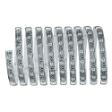 Paulmann LED Strip-Basisset MAXLED 500, inkl. Steckertrafo + Fernbedienung, beschichtet, 230V/24V, 60VA, 36W RGBW, 150cm / 1.25cm