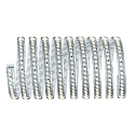 Basisset LED Strip MaxLED 1000 Warmwei�, beschichtet, dimmbar, 230/24V, 75VA, 40W 2700K 2640lm, Silber, 300cm