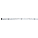 LED Strip MAX LED 1000, beschichtet, 24V, 12W 2700K 880lm/m, 100cm /1.25cm