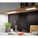 LED Unterschrank-Panel ACE, 10 x 30cm, 7.5W 2700K 580lm, Wei� , Basisset mit Touch-Dimmschalter