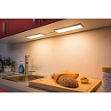 LED Unterschrank-Panel ACE, 10 x 30cm, 7.5W 2700K 580lm, Wei� , Basisset mit Touch-Dimmschalter