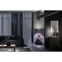 Paulmann LED Pendant luminaire Gutta brushed aluminum