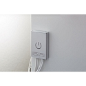 Paulmann touch panel MAXLED, silver