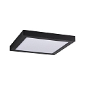 LED Panel ABIA, square, 30x30cm, IP20, 230V, 22W 2700K 2200lm, black matt