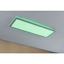 Paulmann LED Panel ATRIA RGBW, 230V, mit Backlight und FB, 58x20cm, 20W 200lm, Chrom matt
