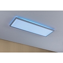 Paulmann LED Panel ATRIA RGBW, 230V, mit Backlight und FB, 58x20cm, 20W 200lm, Chrom matt