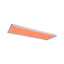 Paulmann LED Panel ATRIA RGBW, 230V, mit Backlight und FB, 58x20cm, 20W 200lm, Chrom matt