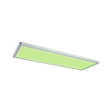 Paulmann LED Panel ATRIA RGBW, 230V, mit Backlight und FB, 58x20cm, 20W 200lm, Chrom matt