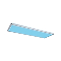 Paulmann LED Panel ATRIA RGBW, 230V, mit Backlight und FB, 58x20cm, 20W 200lm, Chrom matt