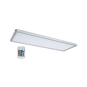 Paulmann LED Panel ATRIA RGBW, 230V, mit Backlight und FB, 58x20cm, 20W 200lm, Chrom matt