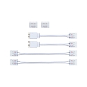 1-phase straight connector MAXLED FULL LINE COB set of 2, white