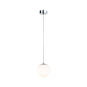 pendant luminaire GOVE IP44, chrome 