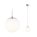 pendant luminaire GOVE IP44, chrome 
