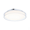 LED Decken-/Wandleuchte LUENA Badleuchte, 16,5W, IP44, chrom