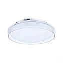 Paulmann LED Decken-/Wandleuchte LUENA Badleuchte, 16,5W, IP44, chrom