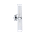 Paulmann Decken-/Wandleuchte LUENA Badleuchte, 2x E14, IP44, chrom