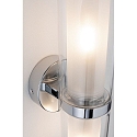 Paulmann Decken-/Wandleuchte LUENA Badleuchte, 2x E14, IP44, chrom