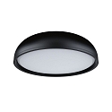 Paulmann bath luminaire OKA CCT Switch, switchable IP44, mat, black 