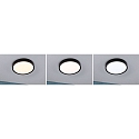 Paulmann bath luminaire TEGA CCT Switch, switchable IP44, mat, black 