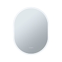 Paulmann mirror with lighting MIRRA 60 X 80CM oval, CCT Switch, with touch dimmer, with heating function IP44, white matt dimmable
