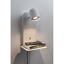 Paulmann reading lamp MALENA with USB connection GU10 IP20, white 