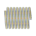 Paulmann LED Strip MAXLED 500 FULL-LINE COB, 2,5m, 13W, 24V, 2700-6500K, Tunable White, silber