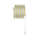 Paulmann LED Strip MAXLED 500 FULL-LINE COB, Basis Set 1,5m, 10W, 230/24V, 6500K, silber