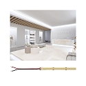 Paulmann LED Stripe PRO STRIP SILVER COB P150, 5m, 65W, 24V DC, 4000K, 1400lm/m, IP20