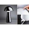 battery table lamp ONZO with USB connection, with touch dimmer IP44