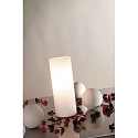 Paulmann table lamp NOORA cylindrical, with switch E14, opal dimmable