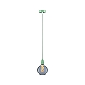 pendant luminaire NEORDIC TILLA 1 flame E27 IP20, light green dimmable