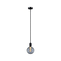 Paulmann pendant luminaire NEORDIC TILLA 1 flame E27 IP20, black dimmable